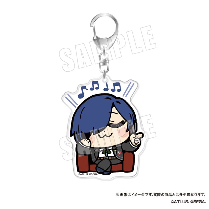 【2025年11月お届け予定/予約商品】ペルソナ3 リロード 主人公×ぶくぶ おおきめアクリルキーホルダー 02.音楽