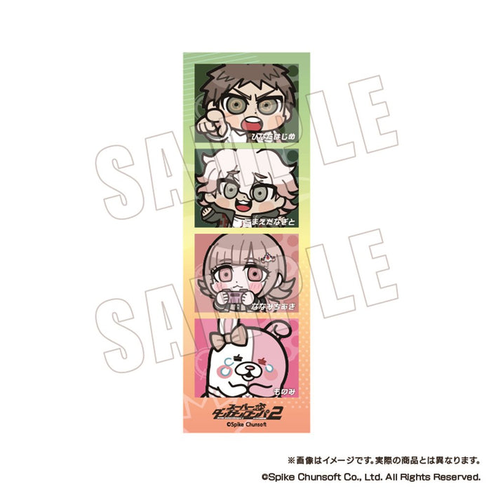【2025年06月お届け予定/予約商品】ダンガンロンパシリーズ×ぶくぶ 4カットステッカー 02.スーパーダンガンロンパ2