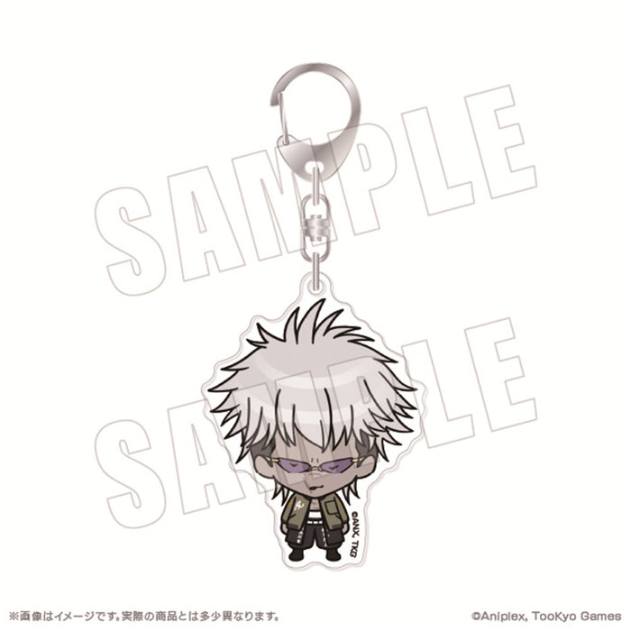 【2025年09月お届け予定/予約商品】HUNDRED LINE -最終防衛学園- 公式デフォルメ アクリルキーホルダー 02.厄師寺猛丸