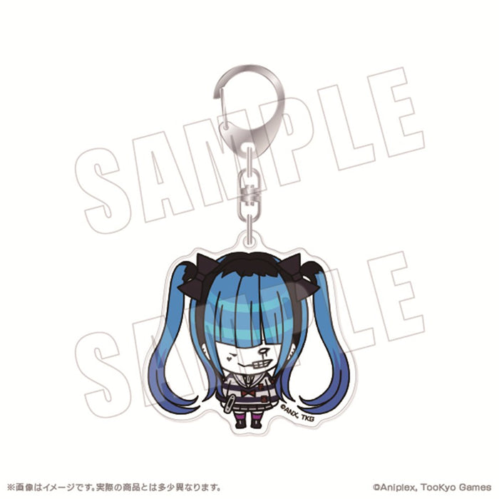 【2025年09月お届け予定/予約商品】HUNDRED LINE -最終防衛学園- 公式デフォルメ アクリルキーホルダー 04.飴宮怠美