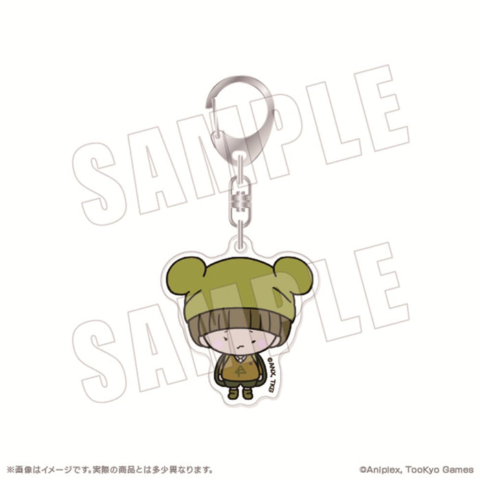 【2025年09月お届け予定/予約商品】HUNDRED LINE -最終防衛学園- 公式デフォルメ アクリルキーホルダー 10.銀崎晶馬