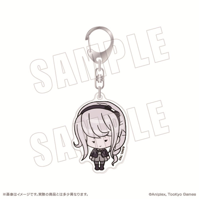 【2025年09月お届け予定/予約商品】HUNDRED LINE -最終防衛学園- 公式デフォルメ アクリルキーホルダー 11.霧藤希