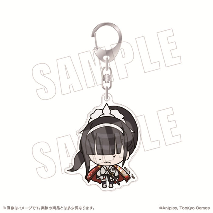 【2025年09月お届け予定/予約商品】HUNDRED LINE -最終防衛学園- 公式デフォルメ アクリルキーホルダー 13.凶鳥狂死香