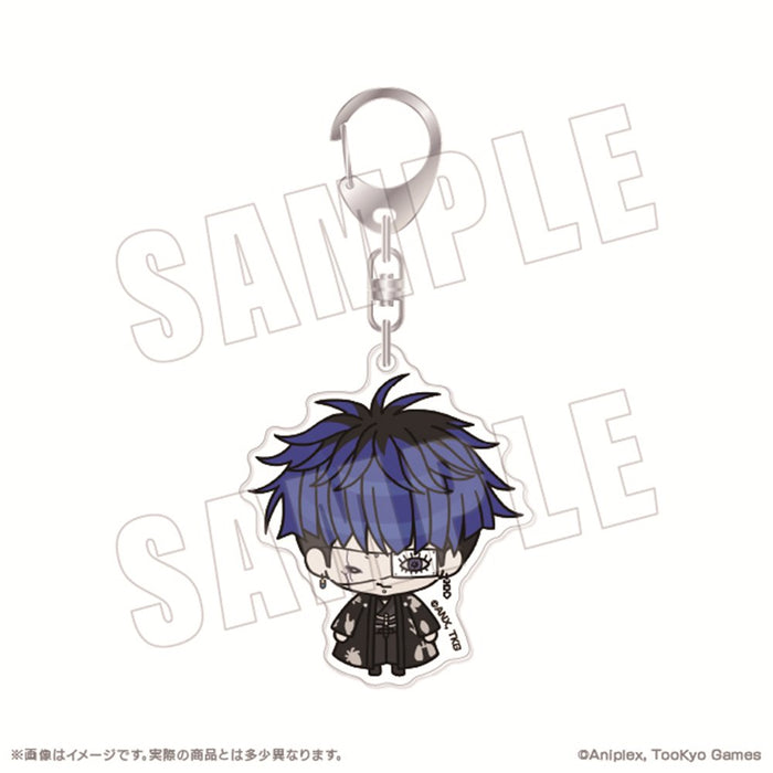 【2025年09月お届け予定/予約商品】HUNDRED LINE -最終防衛学園- 公式デフォルメ アクリルキーホルダー 14.面影歪