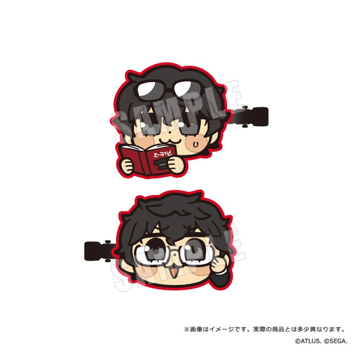 【2025年11月お届け予定/予約商品】ペルソナ5 ザ・ロイヤル 主人公×ぶくぶ 前髪クリップセット 02.知識