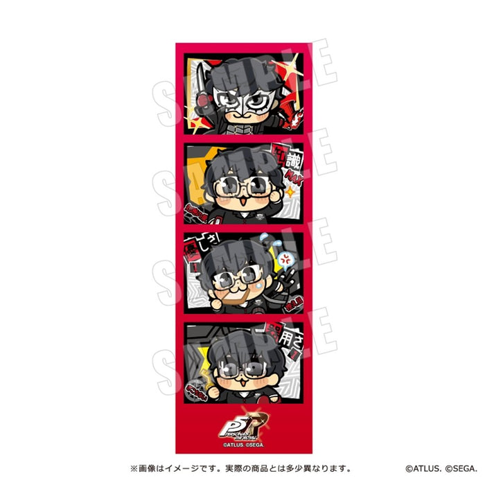 【2025年11月お届け予定/予約商品】ペルソナ5 ザ・ロイヤル 主人公×ぶくぶ 4カットステッカー B