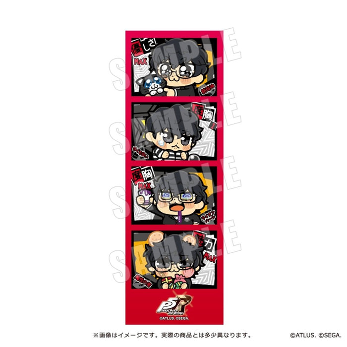 【2025年11月お届け予定/予約商品】ペルソナ5 ザ・ロイヤル 主人公×ぶくぶ 4カットステッカー C