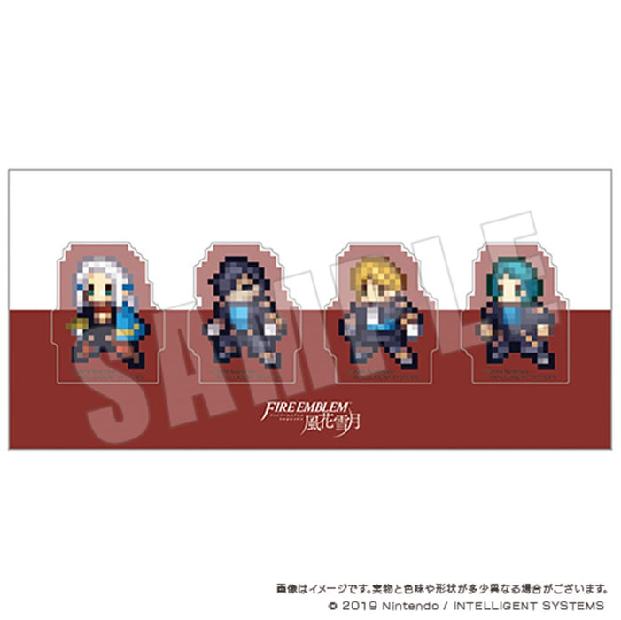 ファイアーエムブレム 風花雪月 クリアクリップ4個セット 黒鷲の学級A (再販)