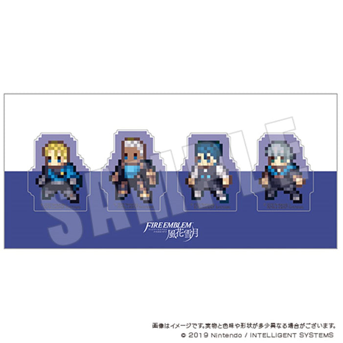 ファイアーエムブレム 風花雪月 クリアクリップ4個セット 青獅子の学級A (再販)