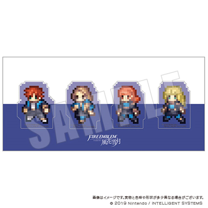 ファイアーエムブレム 風花雪月 クリアクリップ4個セット 青獅子の学級B (再販)