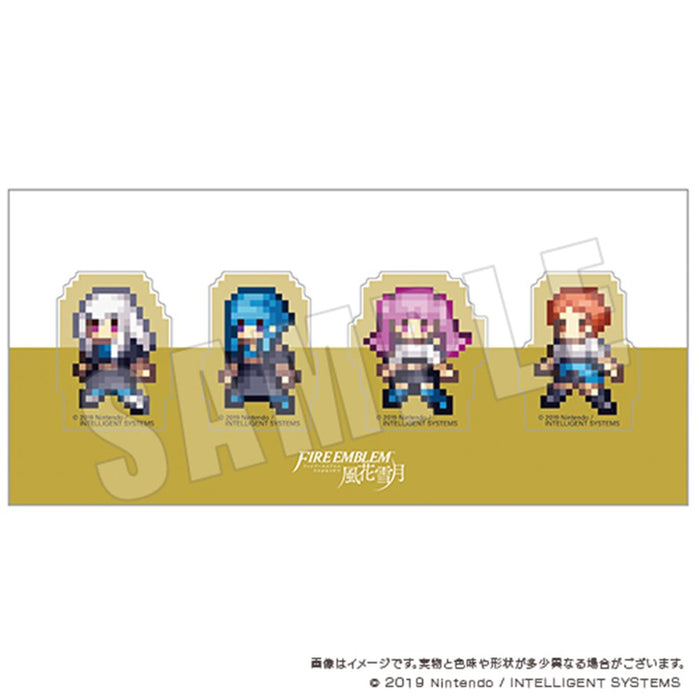 ファイアーエムブレム 風花雪月 クリアクリップ4個セット 金鹿の学級B (再販)