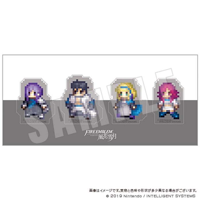ファイアーエムブレム 風花雪月 クリアクリップ4個セット 灰狼の学級 (再販)