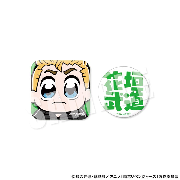 東京リベンジャーズ りべんじゃーず ぶくぶ しかくとまるの缶バッジセット 01.花垣武道(再販)