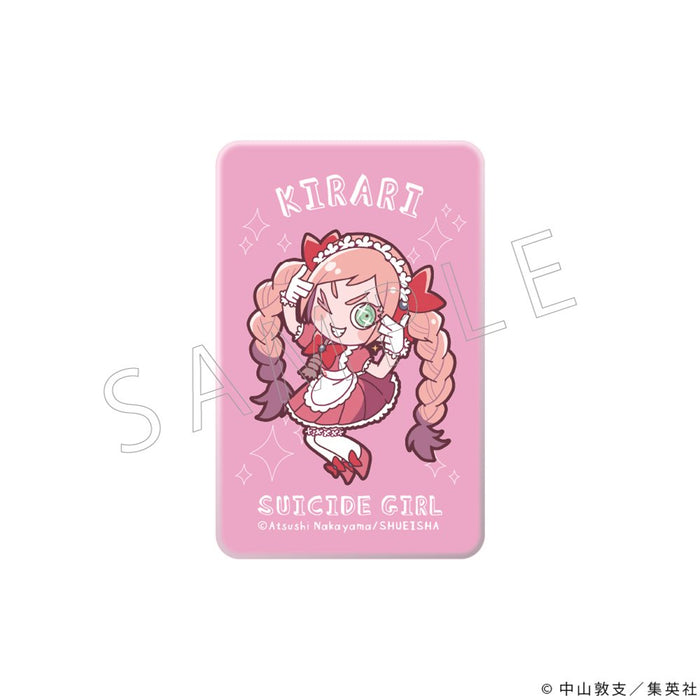 スーサイドガール Choco Chunk スクエア缶バッジ 青木ヶ原星