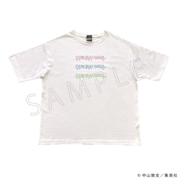 スーサイドガール Tシャツ ロゴ【ホワイト】 L