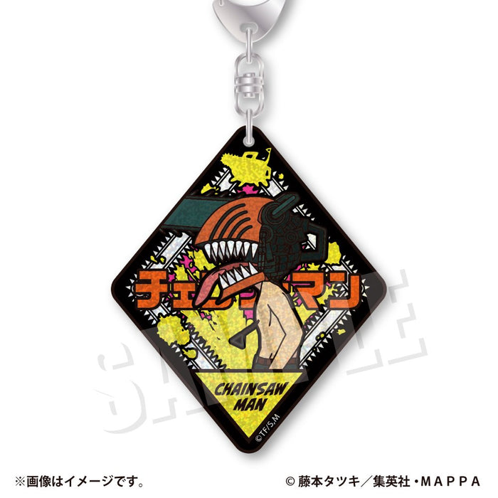 VETCOLO チェンソーマン グリッターアクリルキーホルダー 07.チェンソーマン
