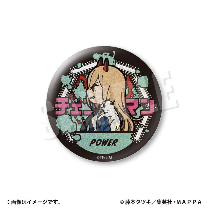 VETCOLO チェンソーマン グリッター缶バッジ 02.パワー