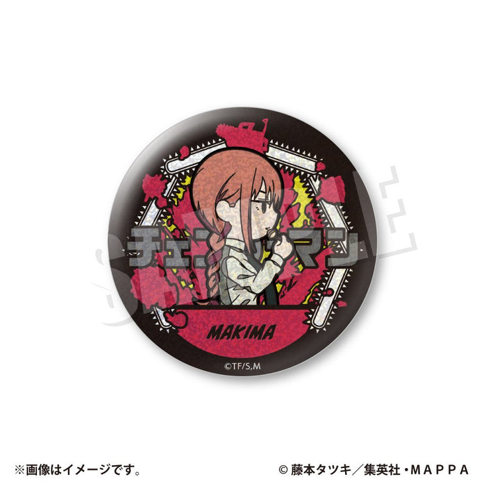 VETCOLO チェンソーマン グリッター缶バッジ 06.マキマ