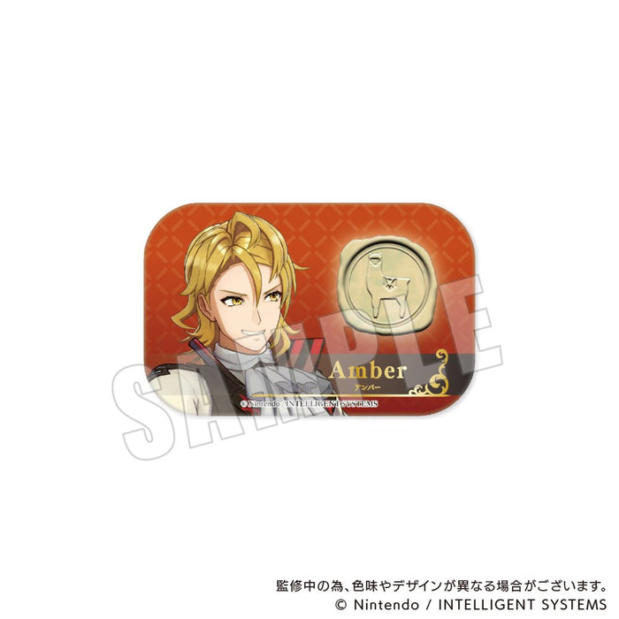 【再販】 ファイアーエムブレム エンゲージ スクエアカンバッジ 13.アンバー