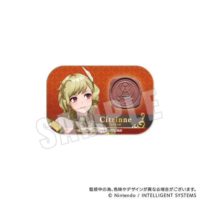 【再販】 ファイアーエムブレム エンゲージ スクエアカンバッジ 17.シトリニカ