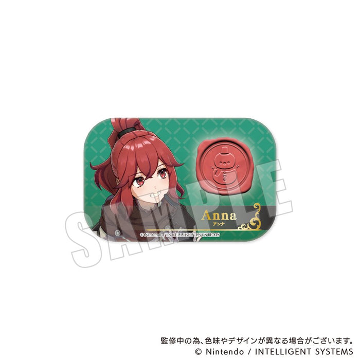 【再販】 ファイアーエムブレム エンゲージ スクエアカンバッジ 30.アンナ