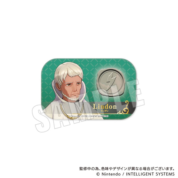 【再販】 ファイアーエムブレム エンゲージ スクエアカンバッジ 34.リンデン