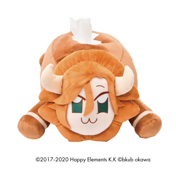 火山バイソン ぬいぐるみティッシュカバー