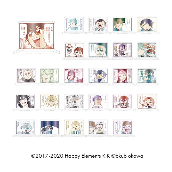 あんさんぶくぶスターズ!! トレーディングアクリルスタンド Vol.2 コンプリートセット (全26種)