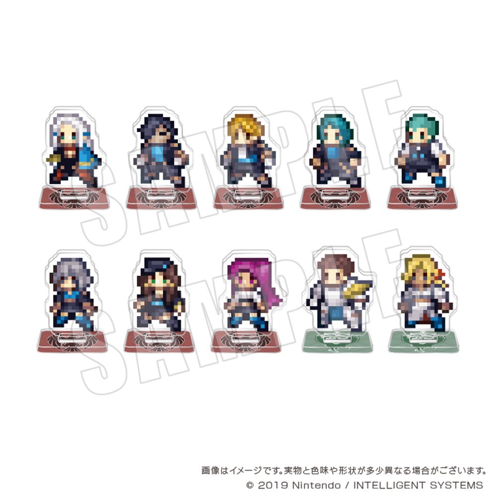 ファイアーエムブレム 風花雪月 ドットアクリルフィギュア