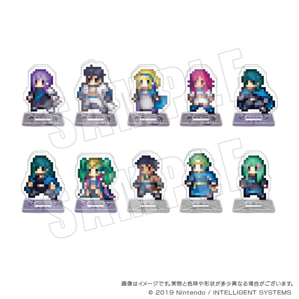 ファイアーエムブレム 風花雪月 ドットアクリルフィギュア