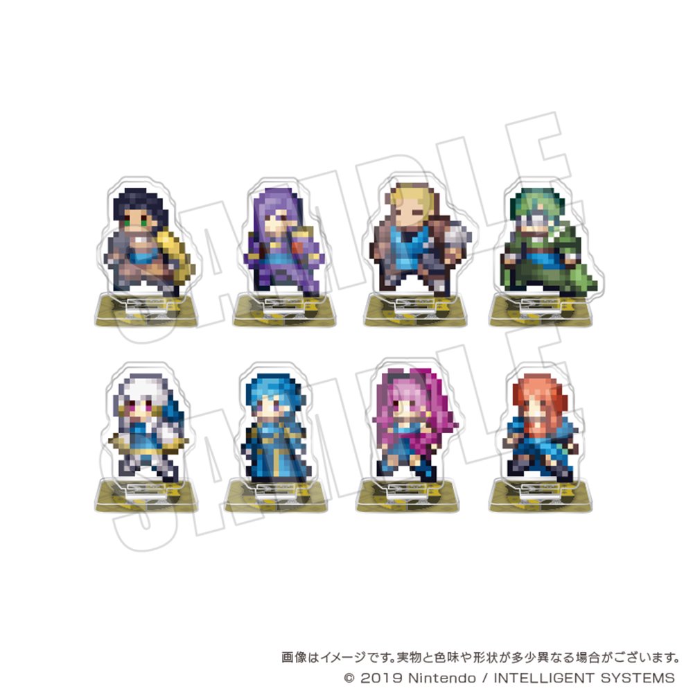 ファイアーエムブレム 風花雪月 ドットアクリルフィギュア