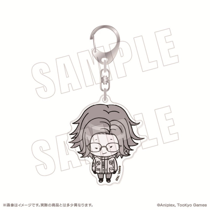 【2025年09月お届け予定/予約商品】HUNDRED LINE -最終防衛学園-　公式デフォルメ　アクリルキーホルダー　05.蒼月衛人