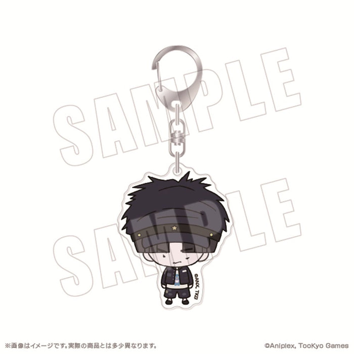 【2025年09月お届け予定/予約商品】HUNDRED LINE -最終防衛学園-　公式デフォルメ　アクリルキーホルダー　07.丸子楽