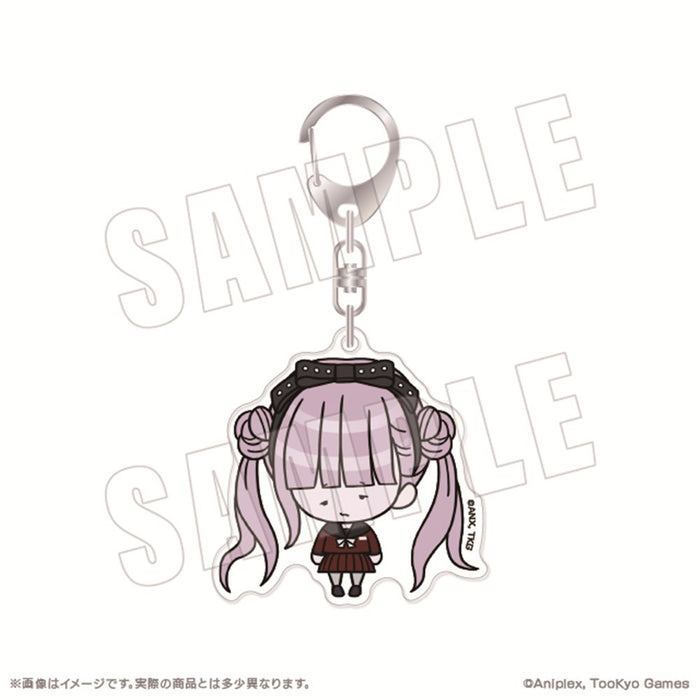 【2025年09月お届け予定/予約商品】HUNDRED LINE -最終防衛学園-　公式デフォルメ　アクリルキーホルダー　09.九十九過子