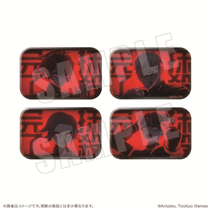 【2025年09月お届け予定/予約商品】HUNDRED LINE -最終防衛学園-　トドメ　スクエアカンバッジコレクション　Vol.1 1BOX