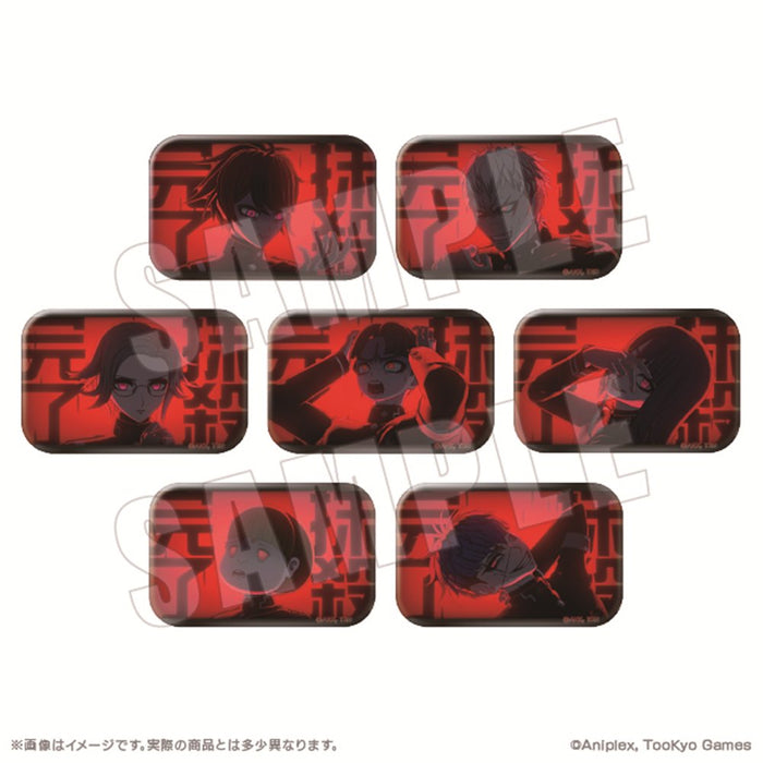 【2025年09月お届け予定/予約商品】HUNDRED LINE -最終防衛学園-　トドメ　スクエアカンバッジコレクション　Vol.1 1BOX