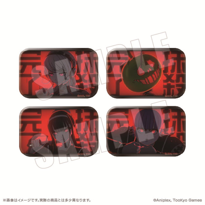 【2025年09月お届け予定/予約商品】HUNDRED LINE -最終防衛学園-　トドメ　スクエアカンバッジコレクション　Vol.2 1BOX
