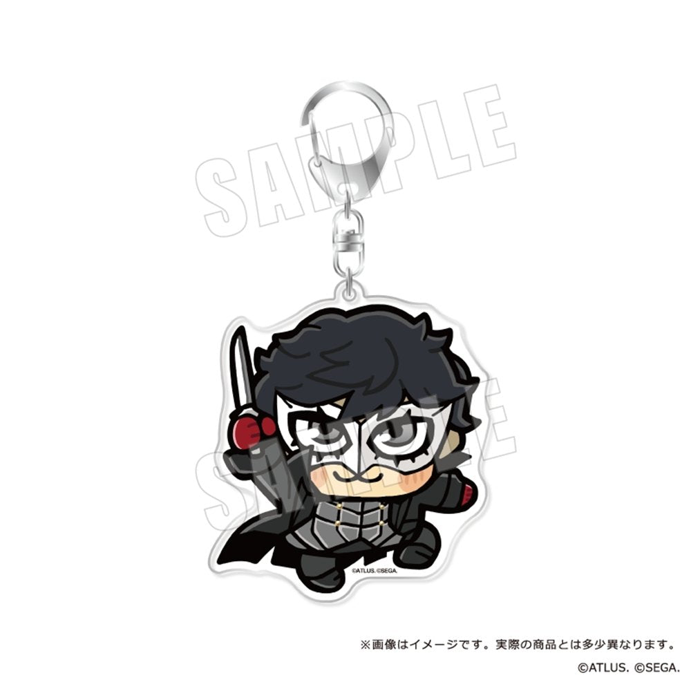 ペルソナ5 ザ・ロイヤル 主人公×ぶくぶ おおきめアクリルキーホルダー