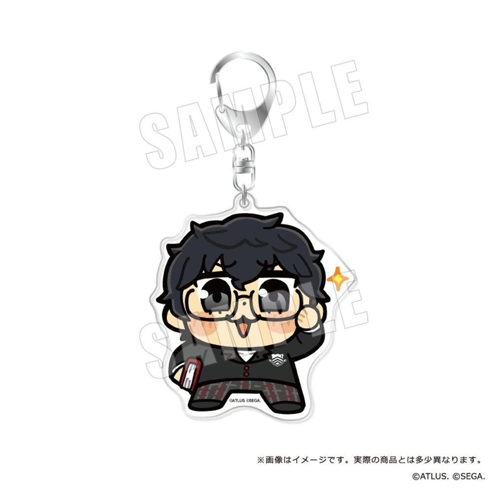 ペルソナ5 25th 大展覧会 缶バッジ アクリルキーホルダーセット 主人公 ペルソナ25thフェス』期間限定ショップが8月5日開催。“カット