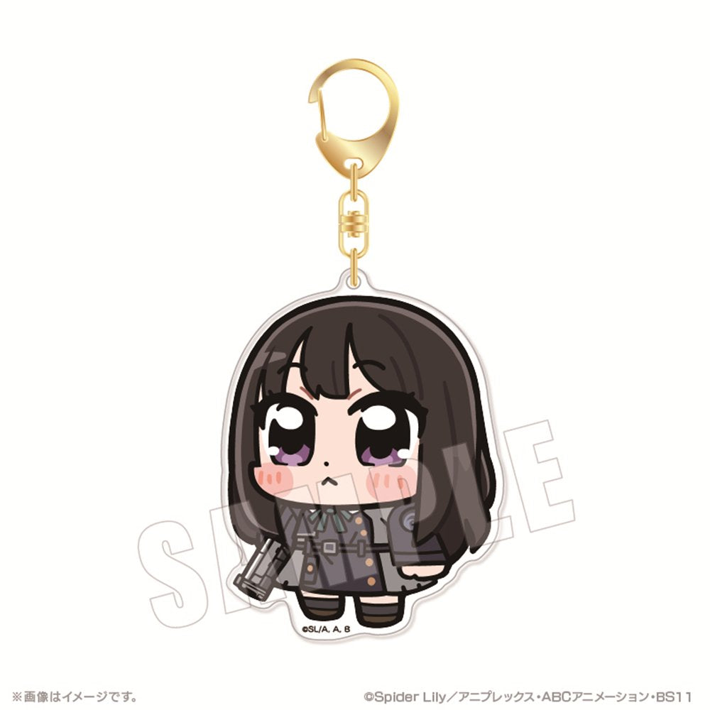 リコリス・リコイル ぶくぶ おおきめアクリルキーホルダー 02.井ノ上