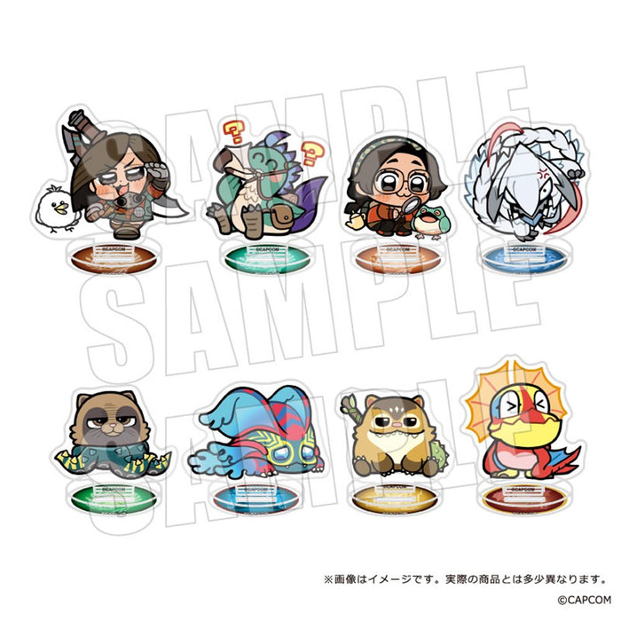 【2026年03月お届け予定/予約商品】モンスターハンターワイルズ×ぶくぶ　ちいさめアクリルスタンドVol.1　全8種 1BOX