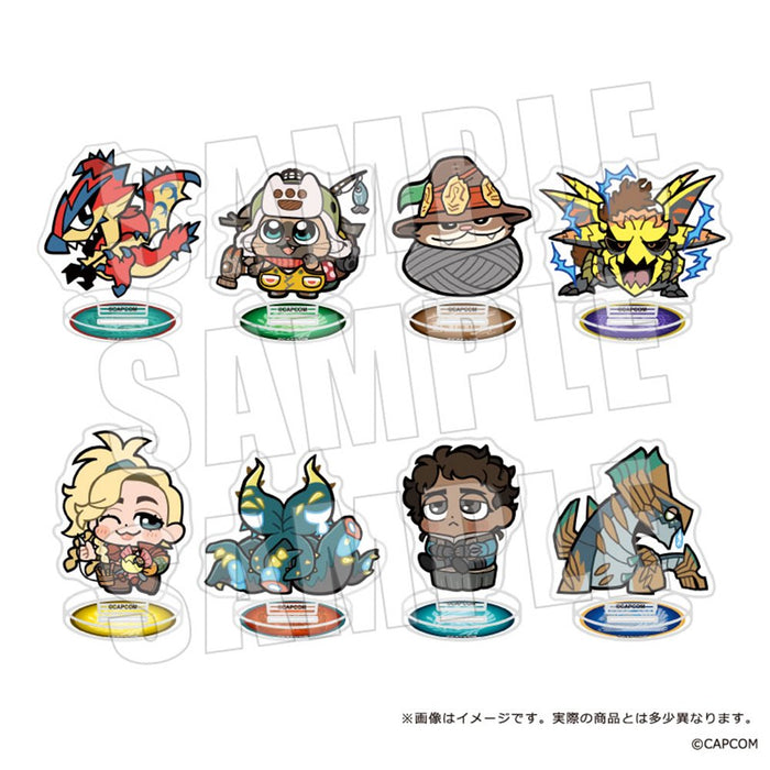 【2026年03月お届け予定/予約商品】モンスターハンターワイルズ×ぶくぶ　ちいさめアクリルスタンドVol.2　全8種 1BOX