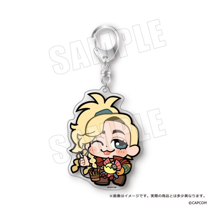 【2026年03月お届け予定/予約商品】モンスターハンターワイルズ×ぶくぶ　おおきめアクリルキーホルダー　04.ジェマ