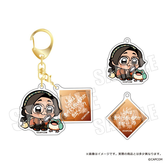 【2026年03月お届け予定/予約商品】モンスターハンターワイルズ×ぶくぶ　セリフアクリルキーホルダー　03.アルマ