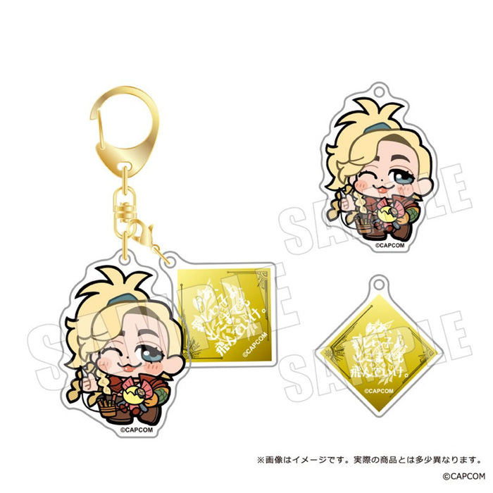 【2026年03月お届け予定/予約商品】モンスターハンターワイルズ×ぶくぶ　セリフアクリルキーホルダー　04.ジェマ