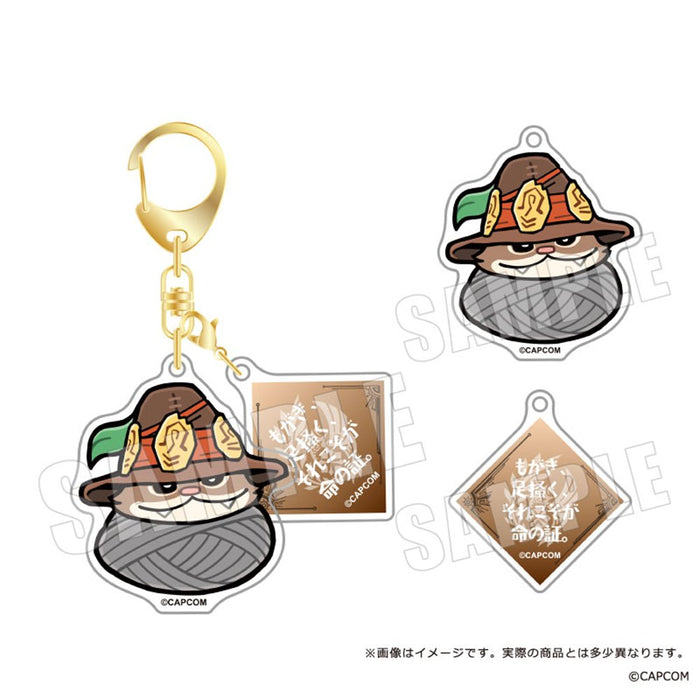 【2026年03月お届け予定/予約商品】モンスターハンターワイルズ×ぶくぶ　セリフアクリルキーホルダー　06.ルロウ