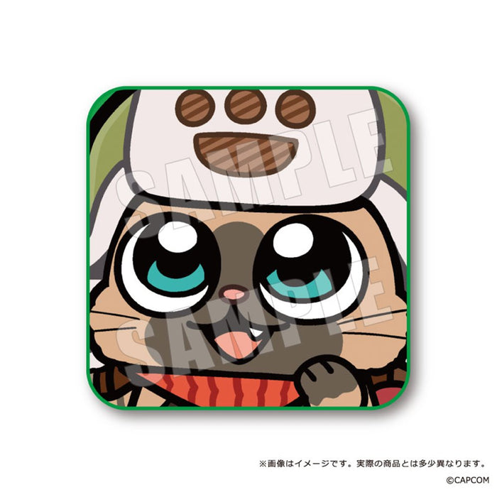 【2026年03月お届け予定/予約商品】モンスターハンターワイルズ×ぶくぶ　ふぇいすタオル　02.オトモアイルー　ホープ装備