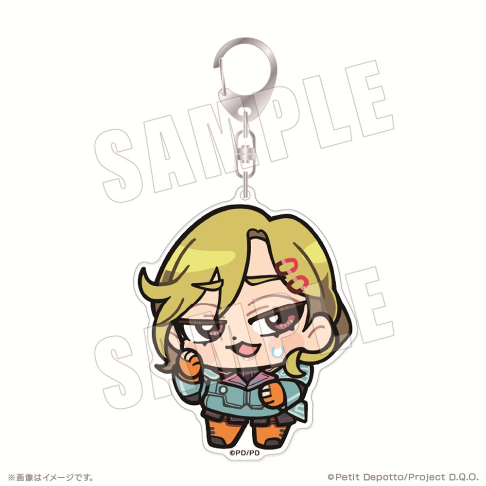 アニメ グノーシア×ぶくぶ おおきめアクリルキーホルダー 02.セツ
