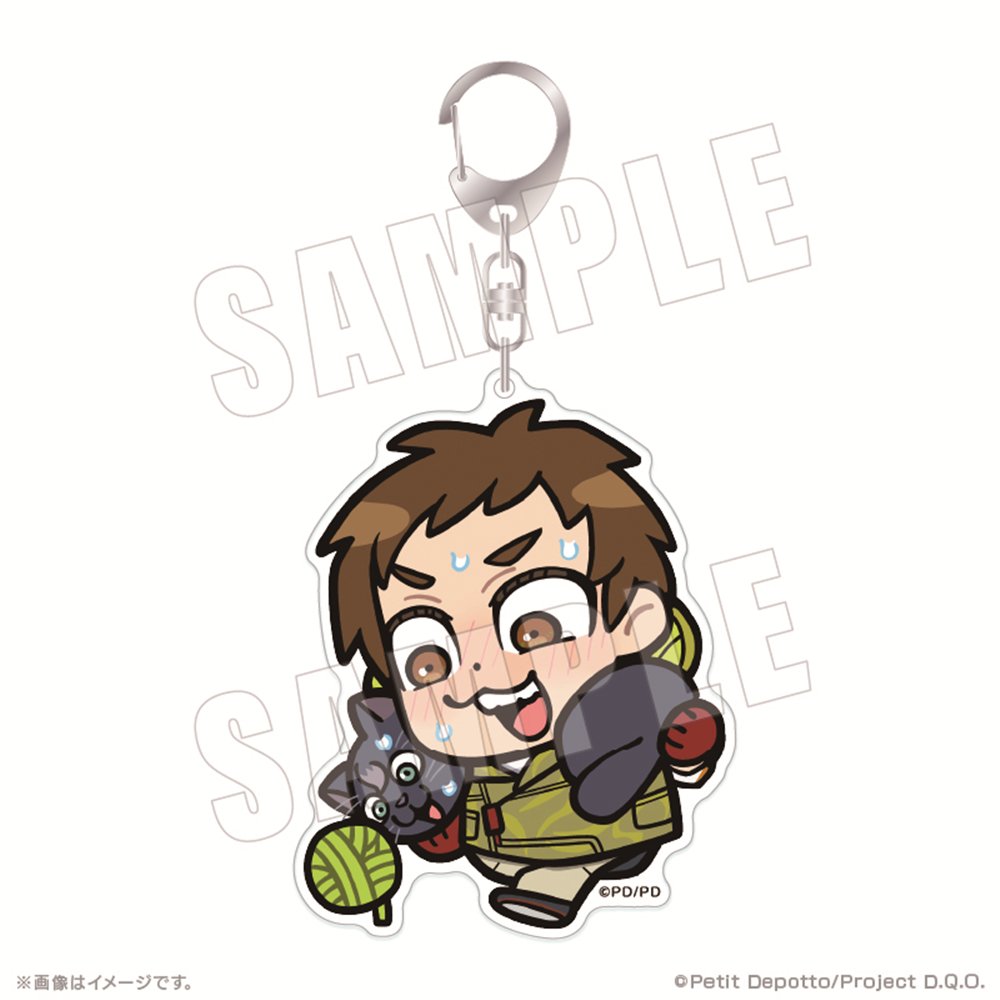 アニメ グノーシア×ぶくぶ おおきめアクリルキーホルダー 06.シピ