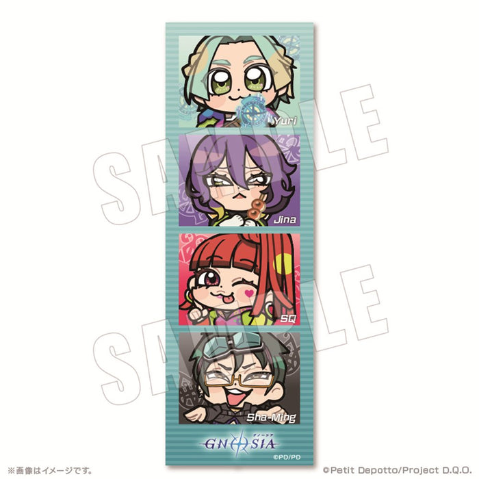 【2026年05月お届け予定/予約商品】アニメ　グノーシア×ぶくぶ　4カットステッカー　A